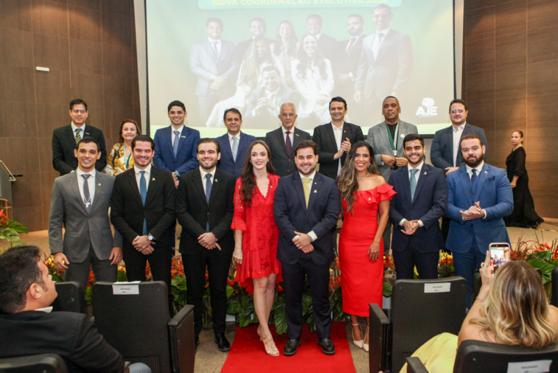 AJE Fortaleza inicia gestão voltada a conexões e inovação com posse de João Pedro de Castro