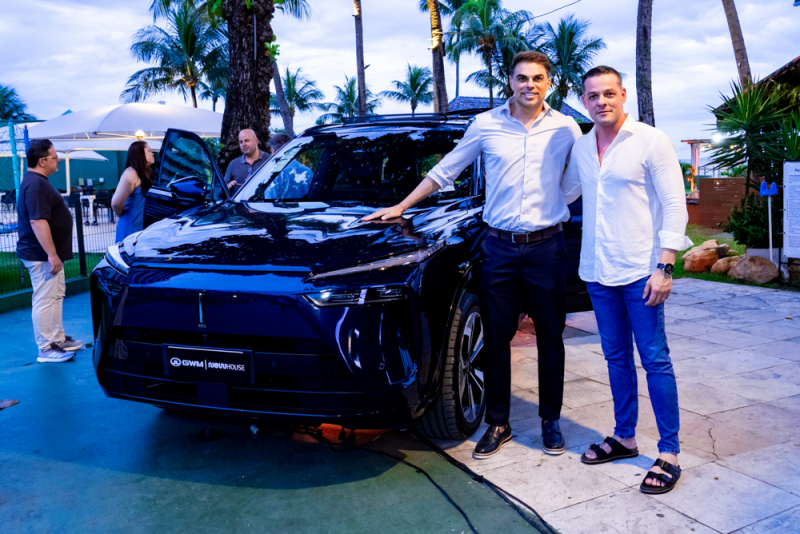 Sofisticação híbrida - GWM Newhouse escolhe o Iate Clube de Fortaleza para estreia exclusiva do WEY 07