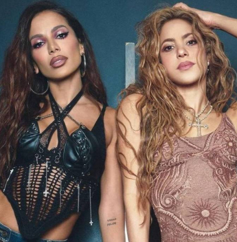 Anitta confirma feat com Shakira em “Choka Choka” para o álbum Equilibrivm