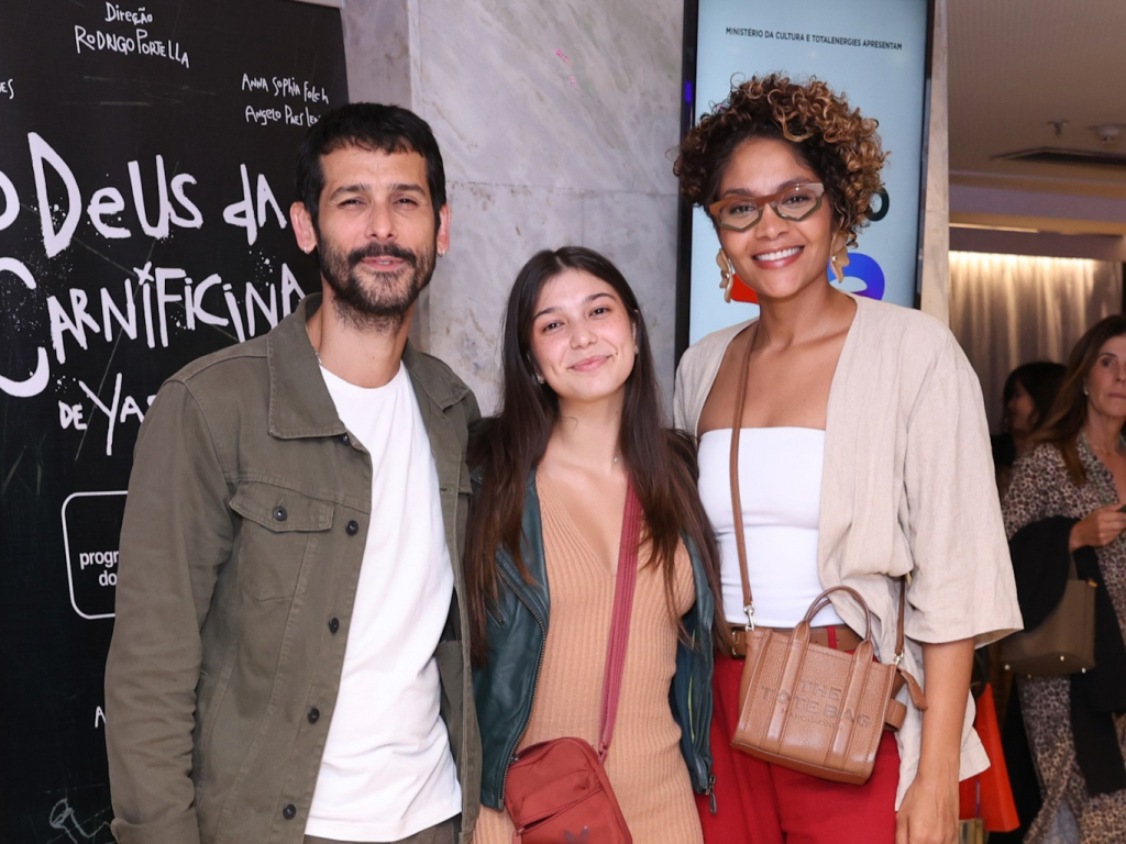 Barbara Reis, Raphael Najan E A Filha Luana