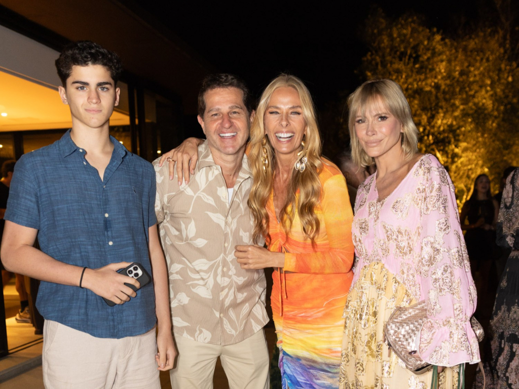 Bernardo, Afonso Nigro, Adriane Galisteu E Mônica Salgado