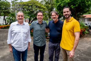 Bismarck Maia, Eduardo Bismarck, Cid Gomes E Guilherme Bismarck (2)