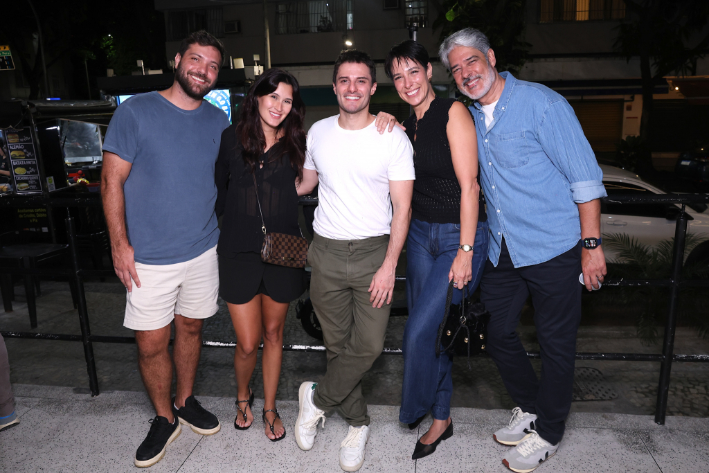 Caio Freitas, Beatriz Bonner, Hugo Bonemer, Natasha Dantas E William Bonner 1