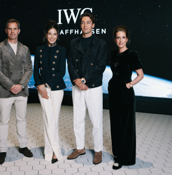 IWC Schaffhausen reúne George Russell e Eileen Gu para apresentar lançamentos na Watches and Wonders 2026 em Genebra