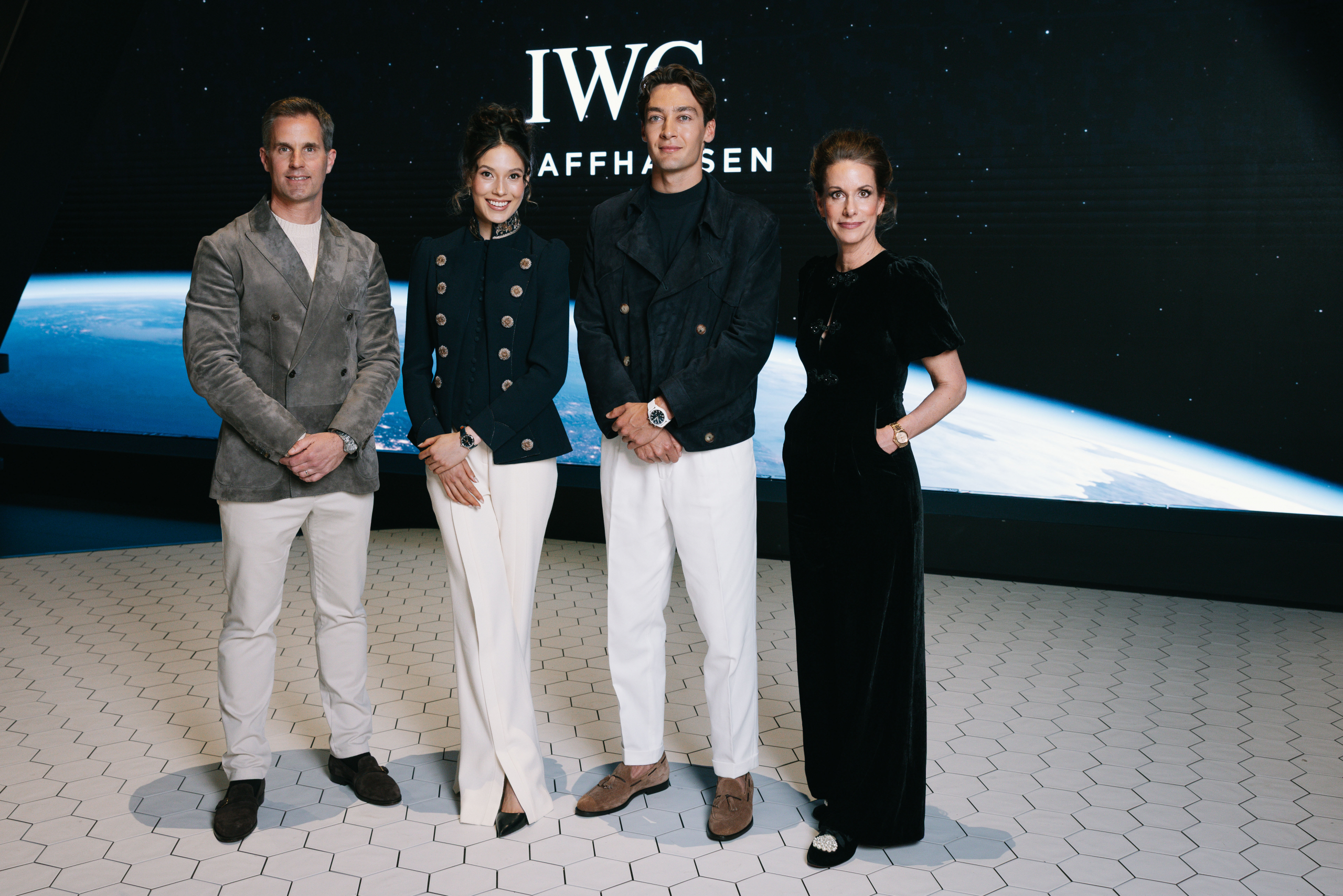 IWC Schaffhausen reúne George Russell e Eileen Gu para apresentar lançamentos na Watches and Wonders 2026 em Genebra