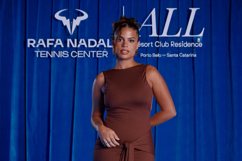 EM SÃO PAULO - Silvia Braz e convidados acompanham apresentação do Rafa Nadal Tennis Center no Brasil