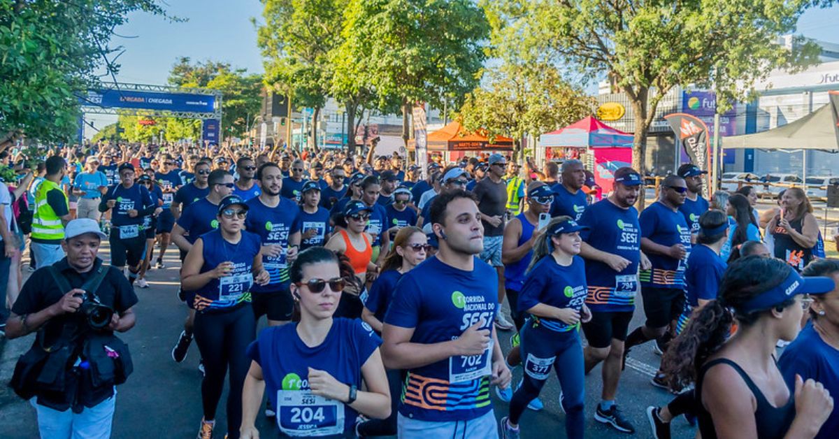 Corrida Nacional do Sesi deve movimentar de 2,5 mil participantes em Fortaleza