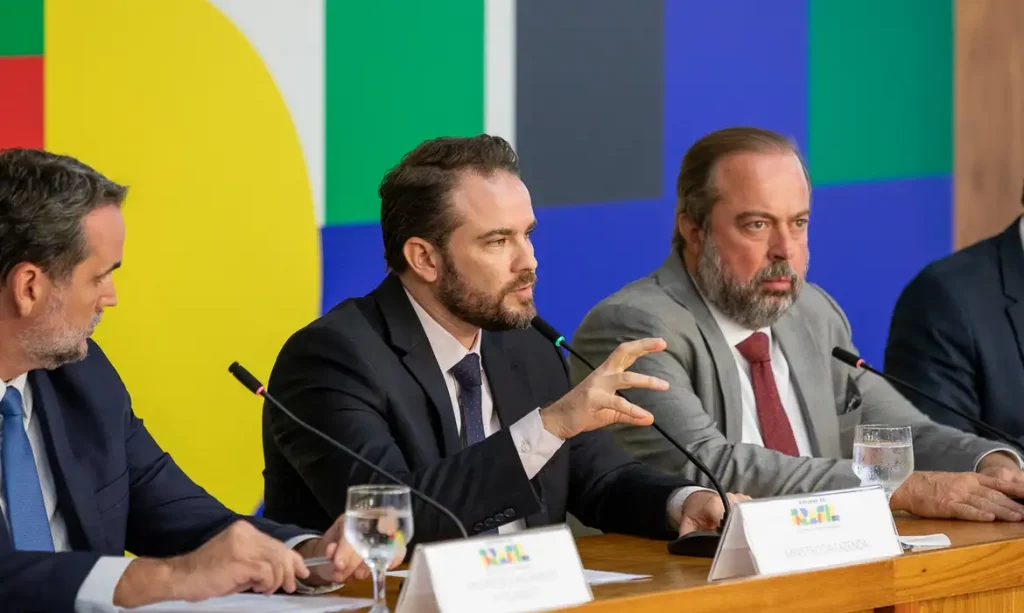 Dario Durigan, Ministro Da Fazenda, Entrevista Coletiva Foto Agência Brasil