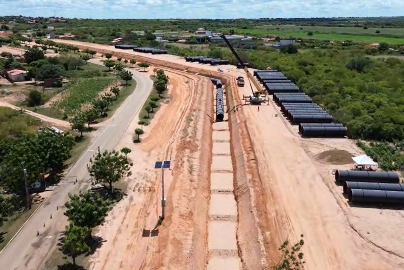 Obras de duplicação do Eixão das Águas atingem 60% de execução