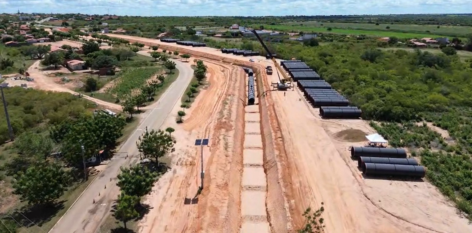 Obras de duplicação do Eixão das Águas atingem 60% de execução