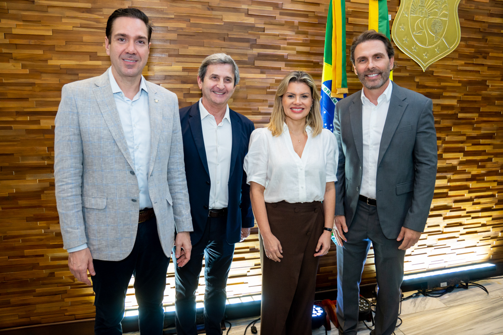 Eduardo Bismarck, Jaime Sirena, Michele Queiroz E Carlos Fiuza (2)