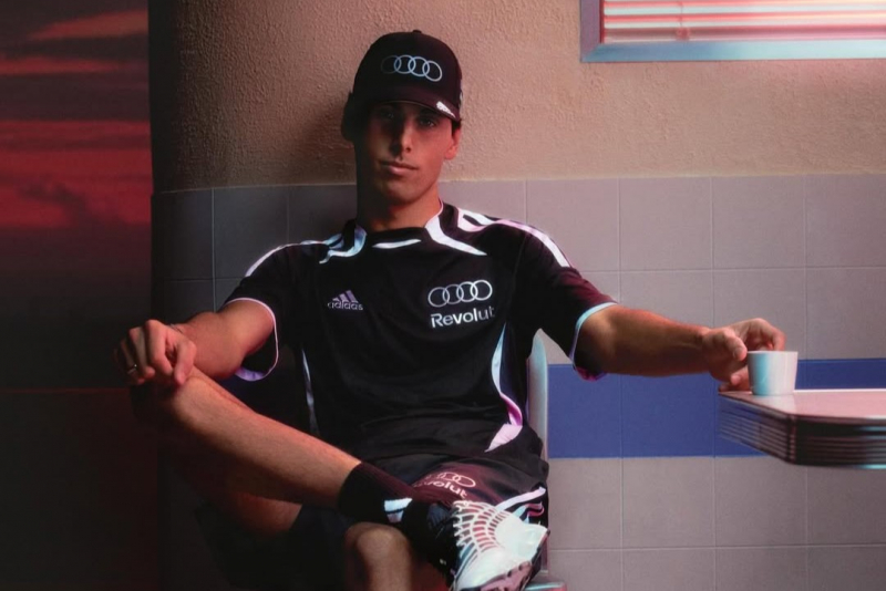 Fórmula 1 amplia presença na moda com campanha de Adidas e Audi estrelada por Gabriel Bortoleto