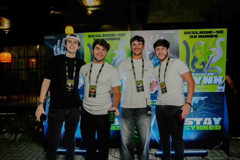 Guilherme Gradvohl, André Menezes, Arthur Rocha E Matheus Mota