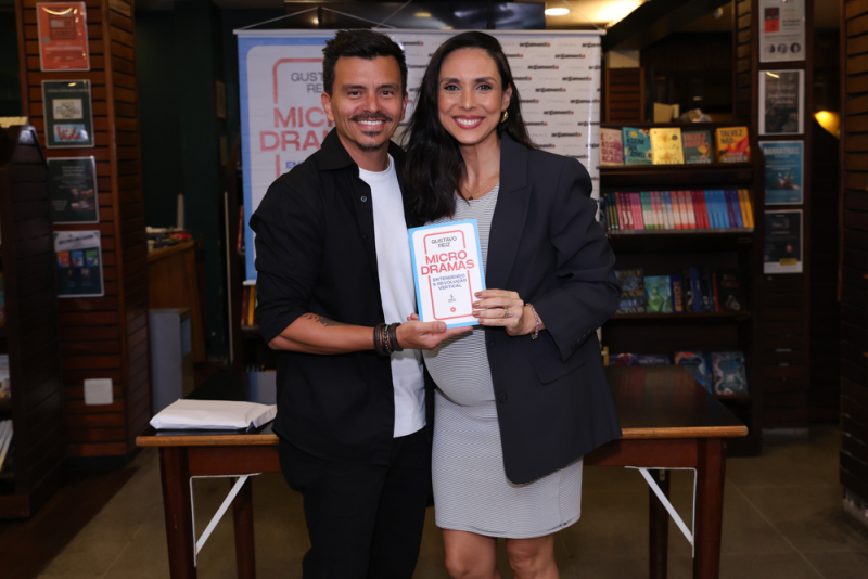 Narrativas verticais - Gustavo Reiz lança livro “Microdramas” e movimenta cena audiovisual no Rio