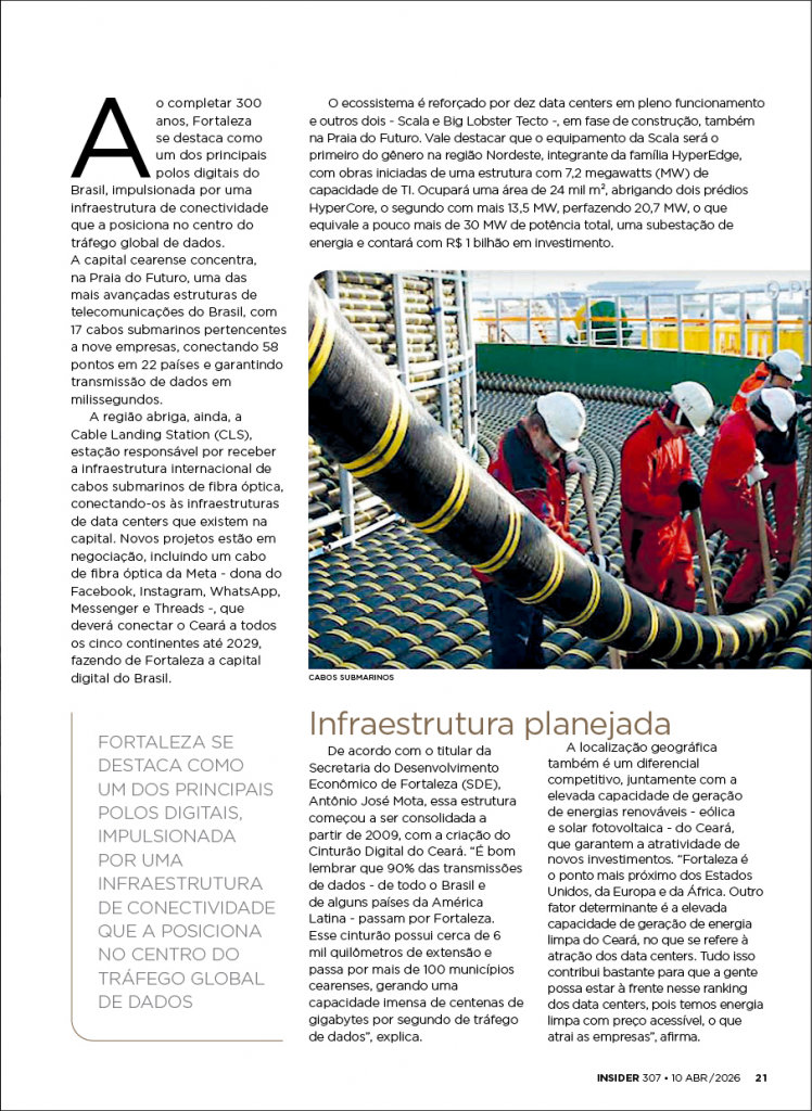 Insider #307 Fortaleza 300 Anos