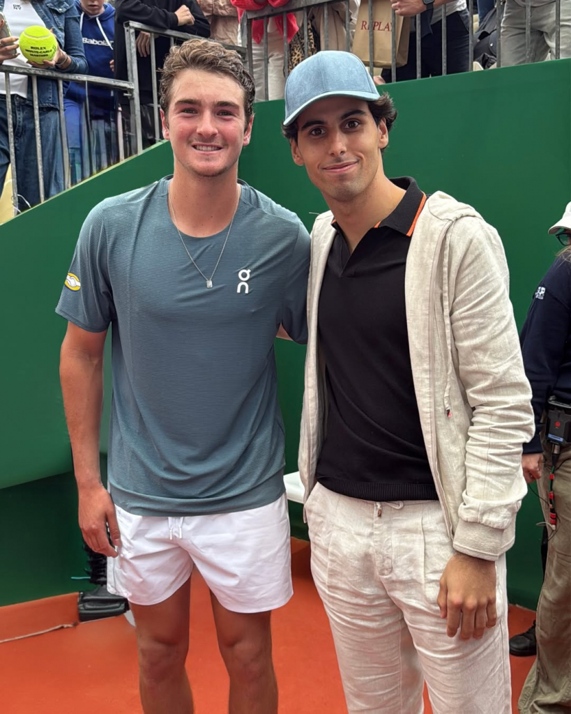 Bortoleto vai ao box de João Fonseca após vitória em Monte Carlo - Foto: Reprodução/Instagram