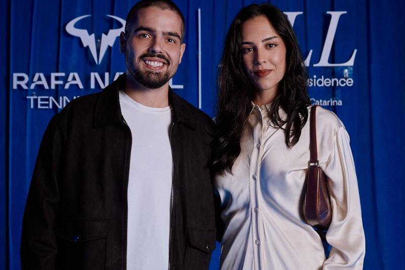 EM SÃO PAULO - Silvia Braz e convidados acompanham apresentação do Rafa Nadal Tennis Center no Brasil