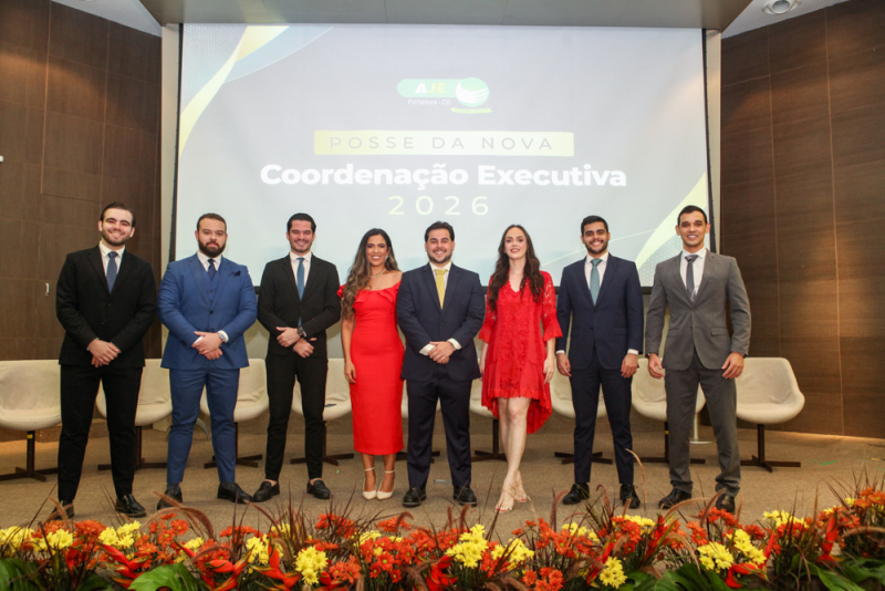 Liderança Jovem - AJE Fortaleza inicia gestão voltada a conexões e inovação com posse de João Pedro de Castro