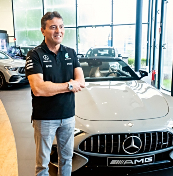 Newsedan apresenta AMG SL 63 durante um brunch exclusivo com Luiz Teixeira