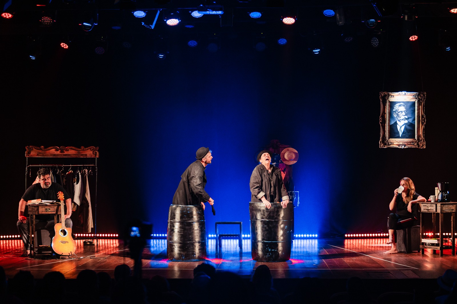 Espetáculo “Seis atores à procura de Machado” estreia no Rio de Janeiro com reflexão sobre poder e sociedade