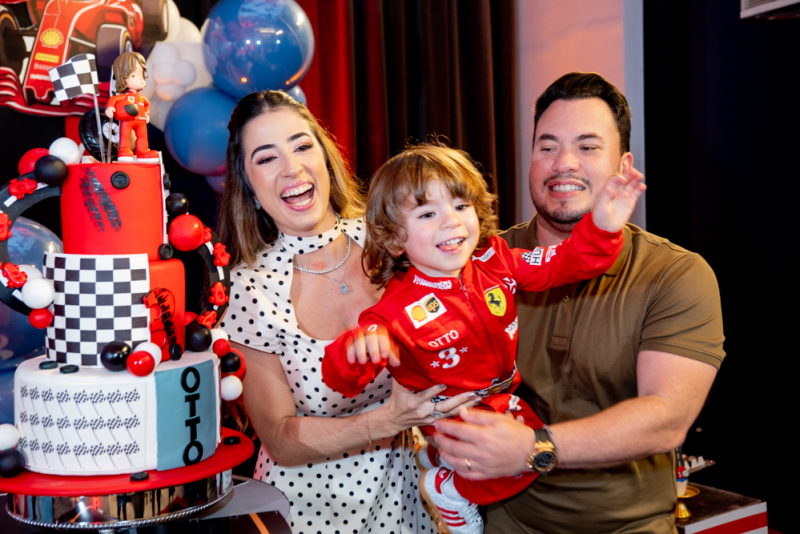 Happy Day - Com direito a pista de kart, Otto Kelvin chega aos 3 anos em clima de corrida