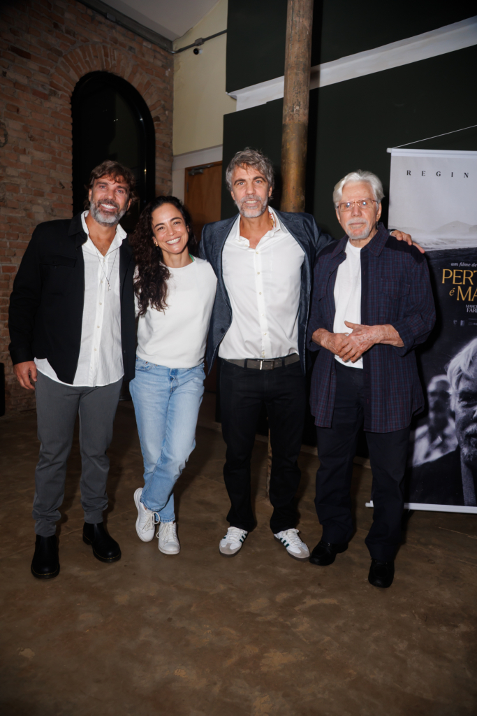 Marcelo Faria, Alice Braga, Régis Faria E Reginaldo Faria (2)