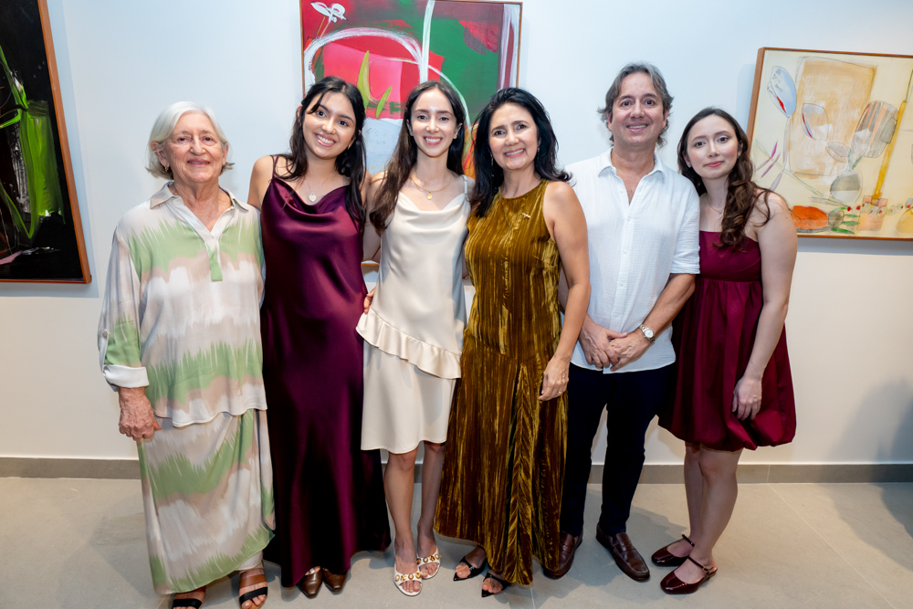 Maria Izaura, Lilian, Letícia E Luciana Cidrão, Rodrigo Parente E Marília Cidrão
