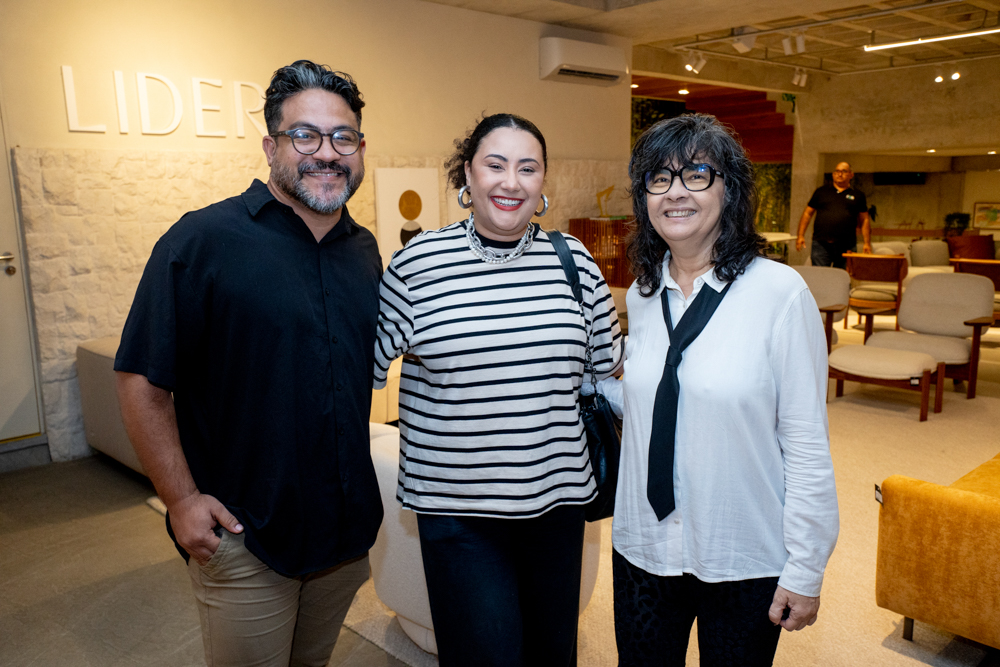 Miguel Cavalcanti, Claudine Albuquerque E Mona Gadelha