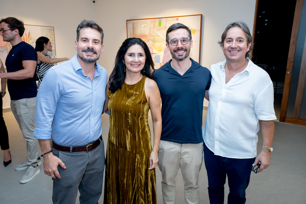 Miguel Dias Filho, Luciana Cidrão, Philip Banat E Rodrigo Parente