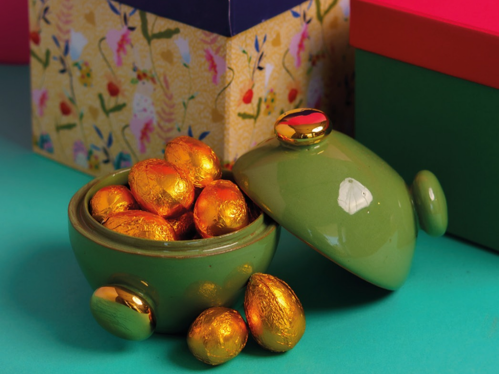 Coleção de Páscoa de Nádia Bismarck transforma presente em objeto de design permanente - Fotos: Divulgação