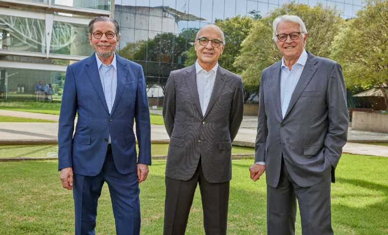 Os Três Fundadores Da Esq. à Dir. Luiz Seabra, Guilherme Leal E Pedro Passos Fundadores Da Natura