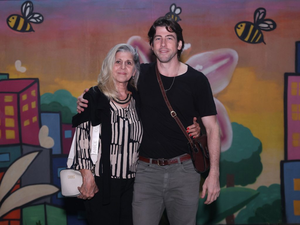 Pedro Nercessian E Sua Mãe Celina
