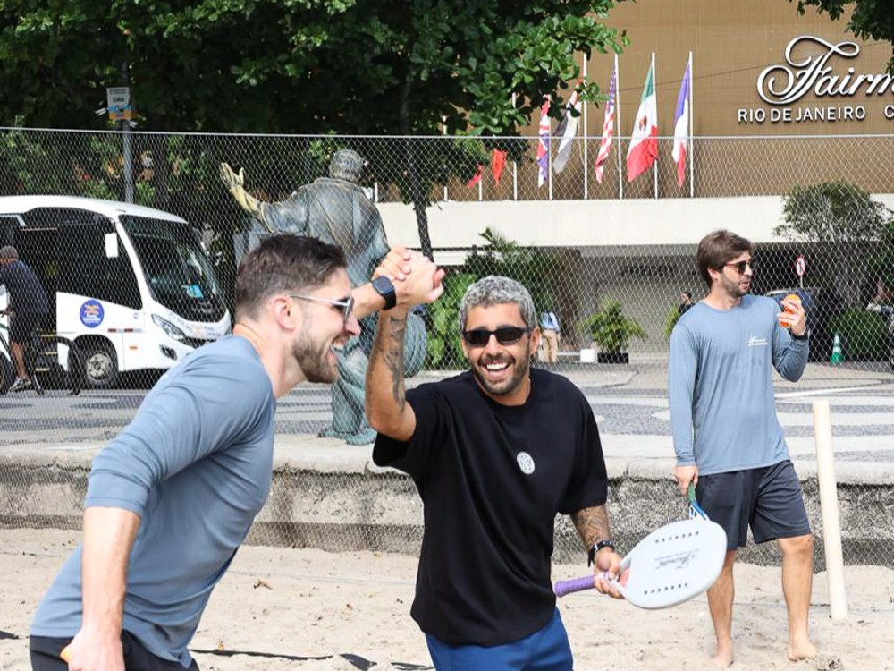 Fairmont Copacabana reúne atletas e convidados antes do SailGP - Fotos: Reginaldo Teixeira/RT Fotografia