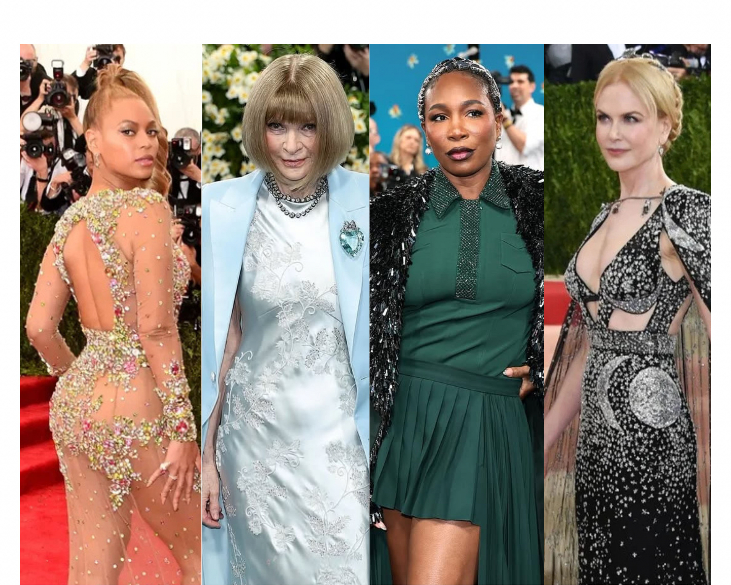 Met Gala 2026: Beyoncé, Nicole Kidman, Venus Williams e Anna Wintour lideram o evento em Nova York