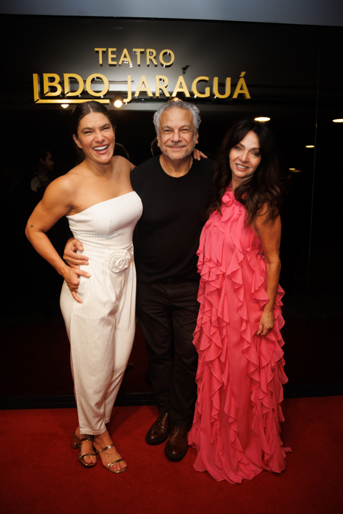Priscilla Fantin, Claudia Ohana E O Diretor Darson Ribeiro