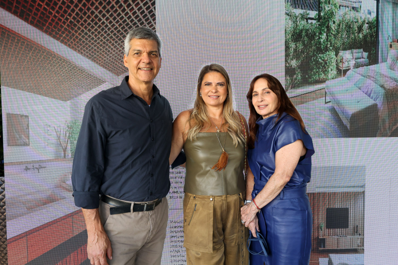 Ronaldo Ferreira, Cristiane Trarbach E Mila Albuquerque
