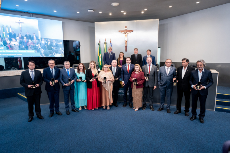 Marco simbólico - Legislativo Municipal celebra os 300 anos de Fortaleza com noite de homenagens na Câmara