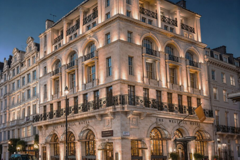 Hotel de luxo em Londres ocupa antigo banco histórico e chega a Mayfair em 2026