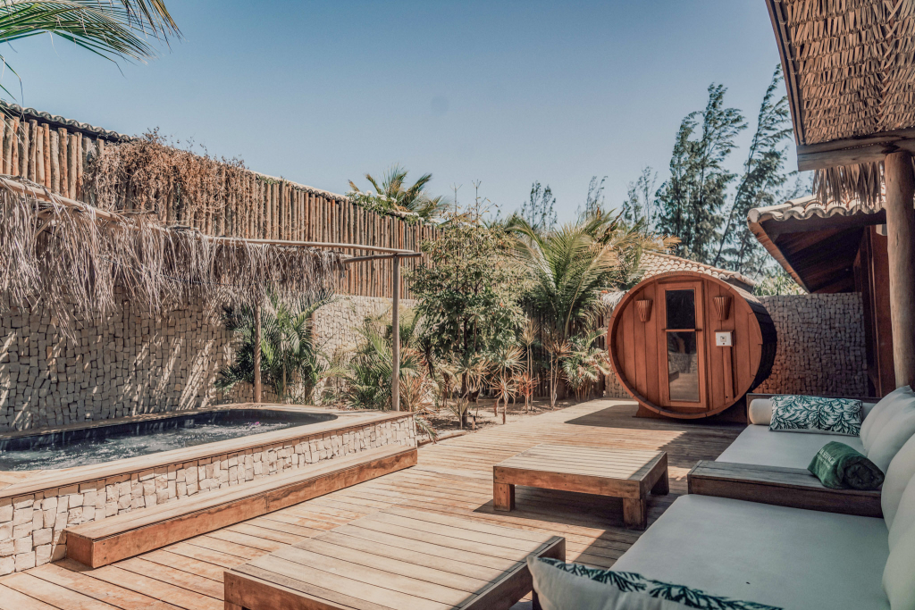 Uma Das áreas Do Ywi Spa No Vila Selvagem