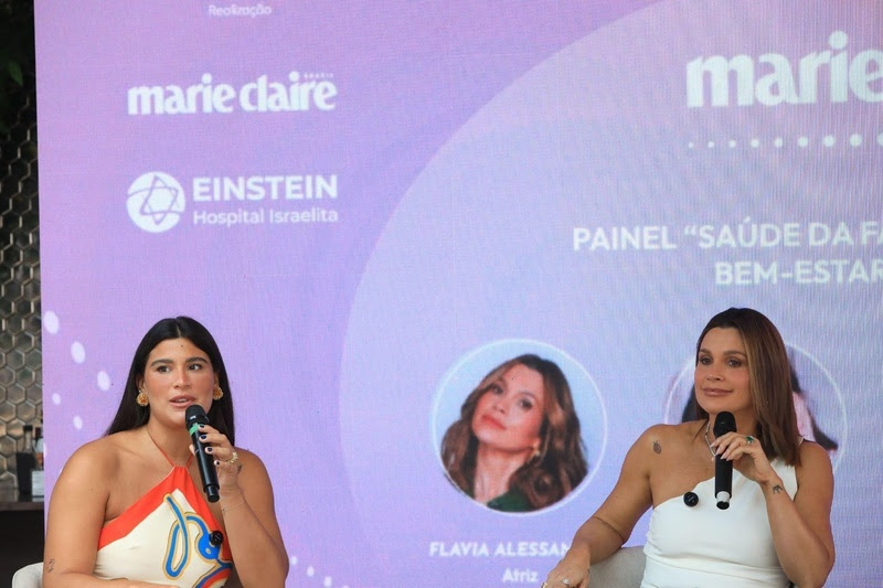 Flávia Alessandra, Giulia Costa e Carolina Ferraz discutem saúde e longevidade em encontro da Marie Claire