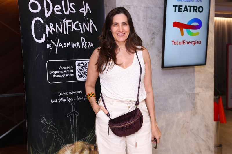 NO RIO - Estreia do espetáculo “O Deus da Carnificina” leva artistas ao Teatro TotalEnergies