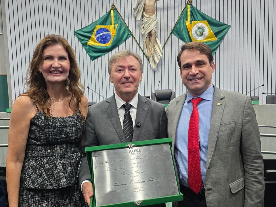 Maurício Filizola é homenageado com Título de Cidadão Cearense na Alece e consolida protagonismo empresarial