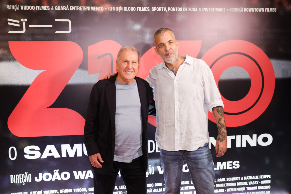 Zico E Diretor João Wainer