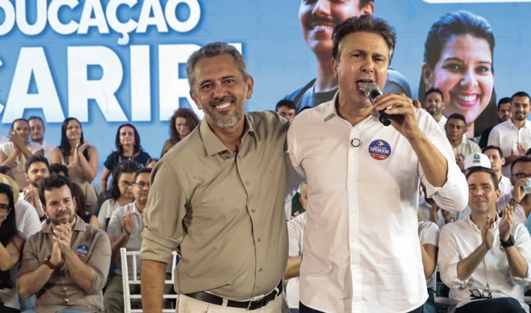 Elmano anuncia obras e investimentos no Cariri ao lado de Camilo Santana, Jade Romero e aliados