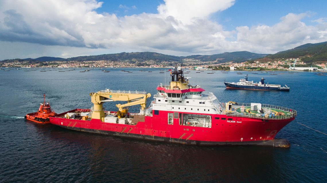 R/V Falkor atraca no Porto do Mucuripe para experiência imersiva voltada à ciência e inovação
