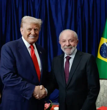 Lula chega à Casa Branca para reunião com Trump. Comércio e segurança são temas em pauta