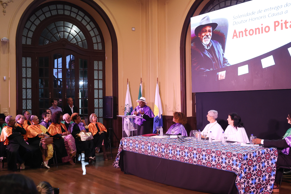 Antônio Pitanga Recebe O Título De Doutor Honoris Causa
