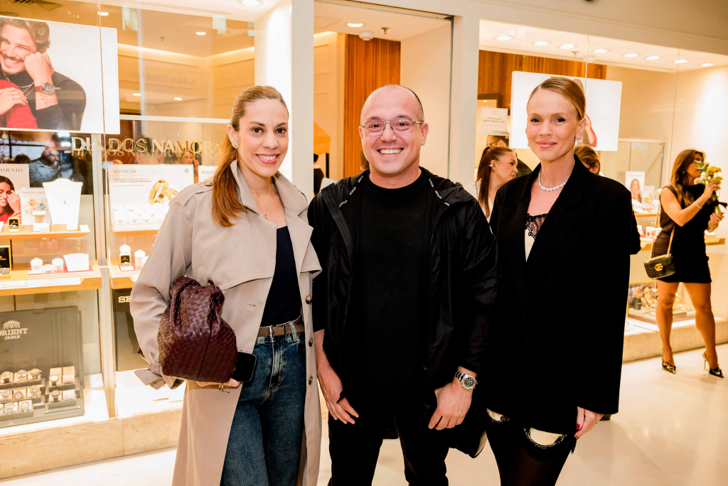 Bruna Martins, Michel Diamant E Lorena Campello