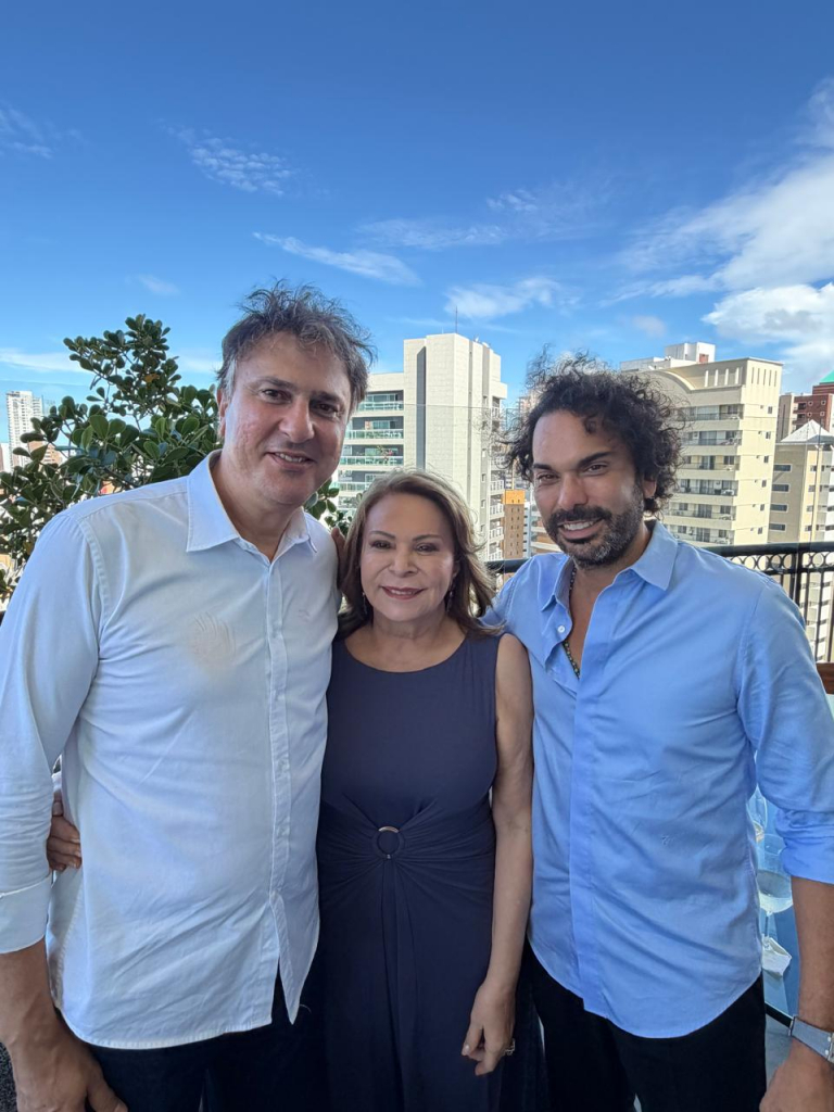 Camilo Santana, Iracema Vale E Claudio Vale