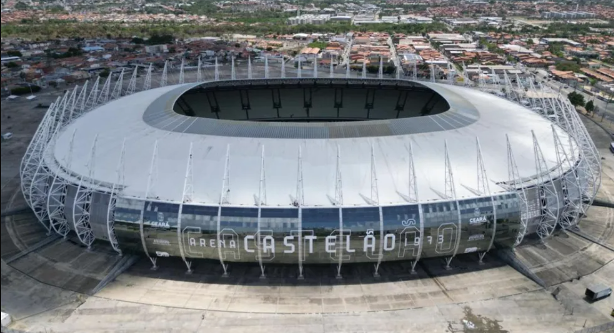 Arena Castelão deve lançar edital de naming rights até julho com veto a bets